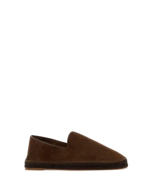 Castaner Brown Chocolate Suede Peter Espadrilles