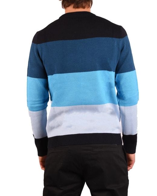 Pulls Multicolore Sun 68 en coloris Blue