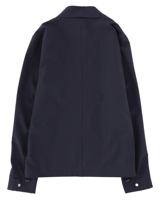 Herno Blue Essence Shacket