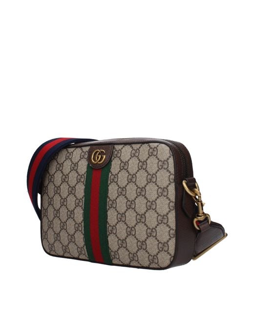 Gucci Black Ophidia Crossbody Bags For /Ebony Fabric