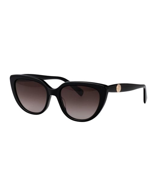 Longchamp Black Lo766S Sunglasses