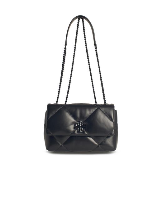 Tory Burch Small 'kira' Black Lear Bag