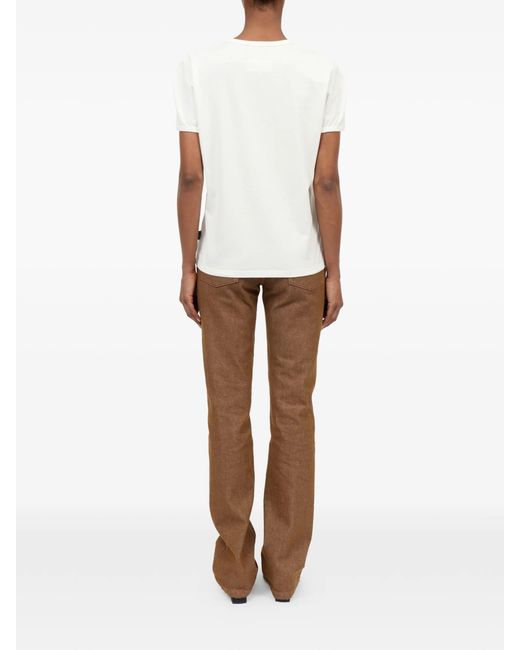 MM6 by Maison Margiela White T Shirt