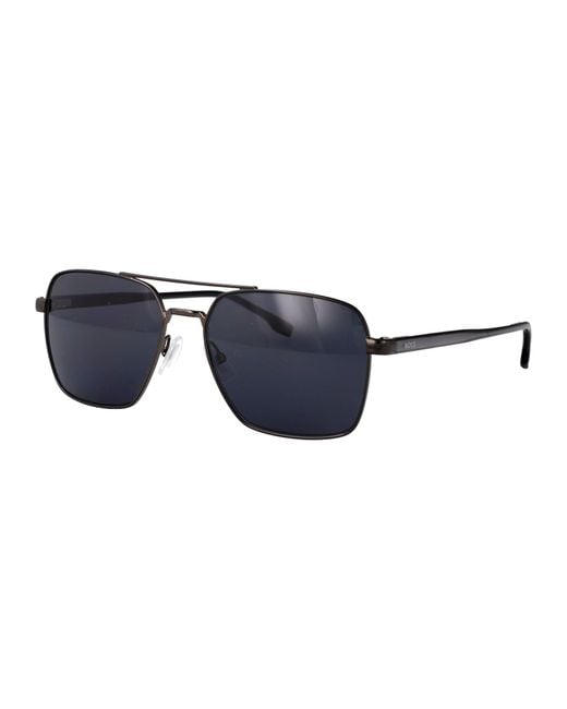 Boss Blue Squared Sunglasses Boss 1045/S/It V81 for men