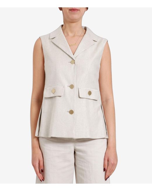 Max Mara White Jackets