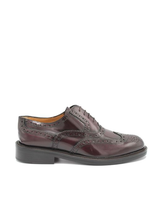 Chaussures à lacets Cuir Doucals pour homme en coloris Marron Homme Chaussures Chaussures  à lacets Chaussures Oxford 