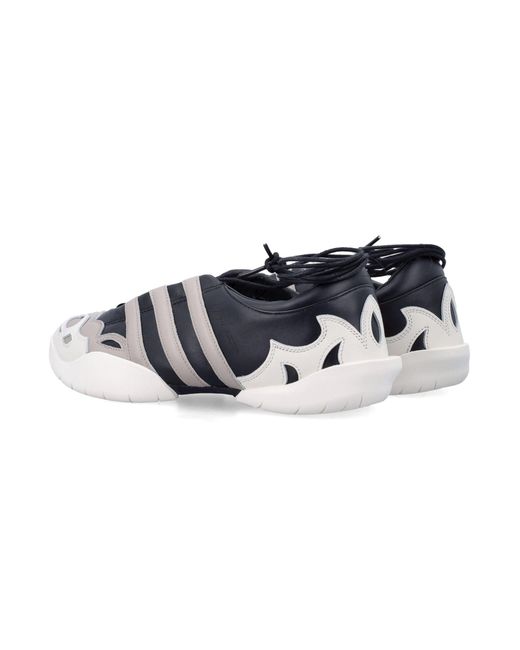Y-3 Blue Regu Mary Jane Leather Shoes