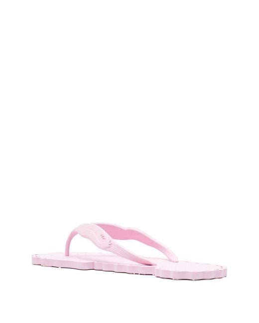 Zimmermann Pink Seafoam Thong Sandals