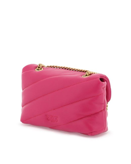 Pinko Pink Love Baby Puff Quilt Bag