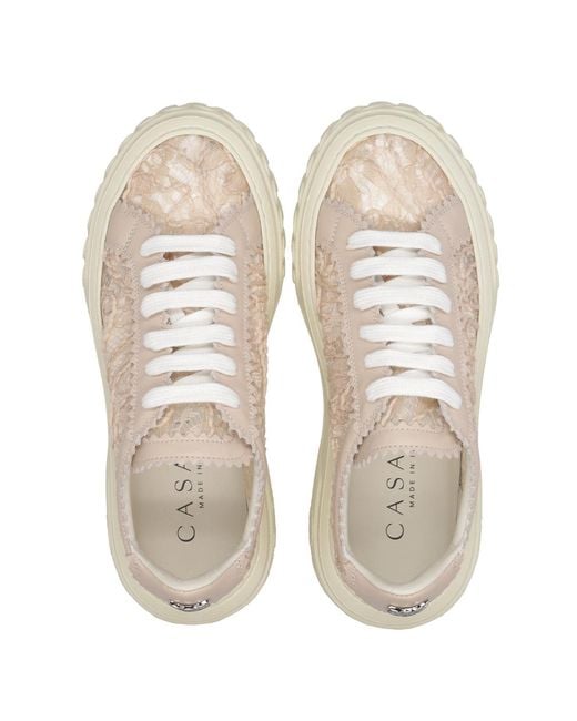 Casadei Natural Turnschuhe