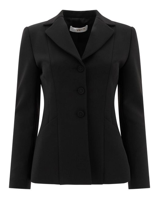 Semler Single-breasted Blazer Jackets And Coats Black