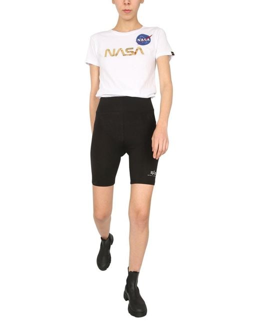Alpha Industries White Nasa T-Shirt