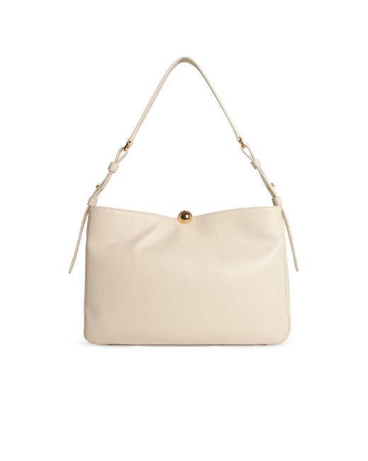 Furla Natural Creme Lear Large 'sfera weicher' Tasche