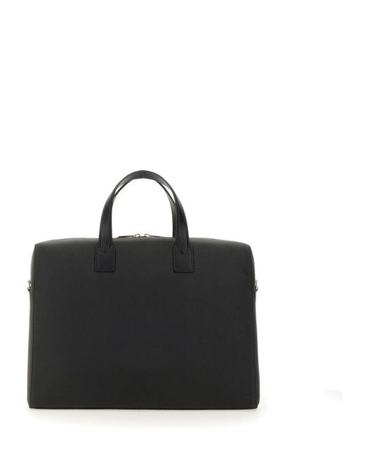 Paul Smith "Signature Stripe" -Tasche in Black für Herren