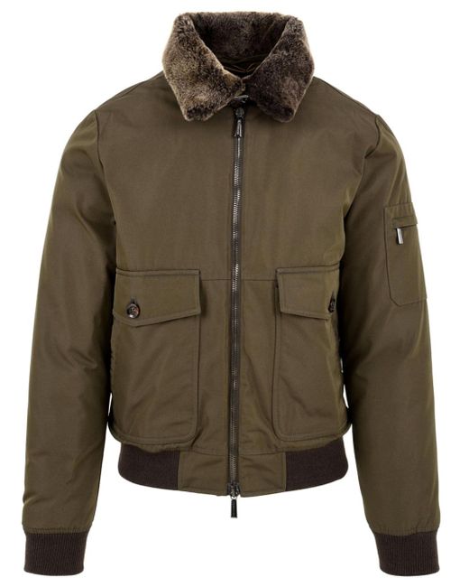 Coats militares Moorer de color Green