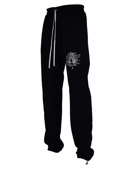Amiri Blue Cotton Jogging Pants