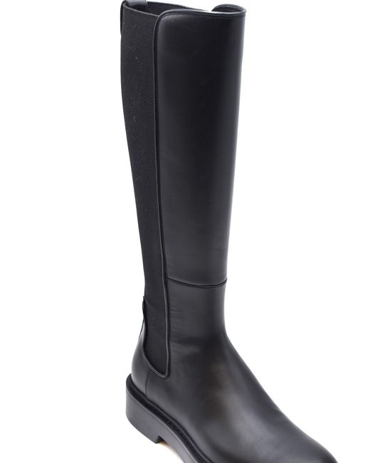 Santoni Black Shoes