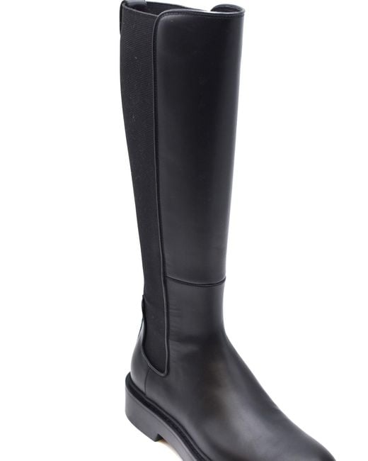 Santoni Black Boots