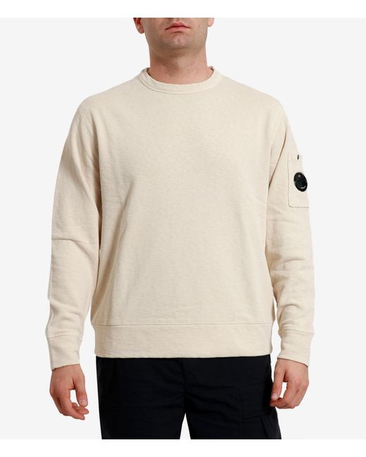 C P Company Natural Sweaters