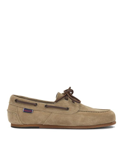 Sebago Brown "Owen" Lace-Up Loafers