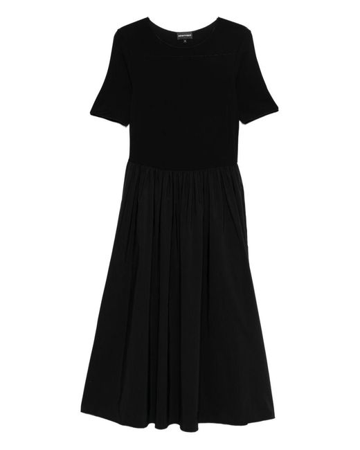 Emporio Armani Black Midi Dress