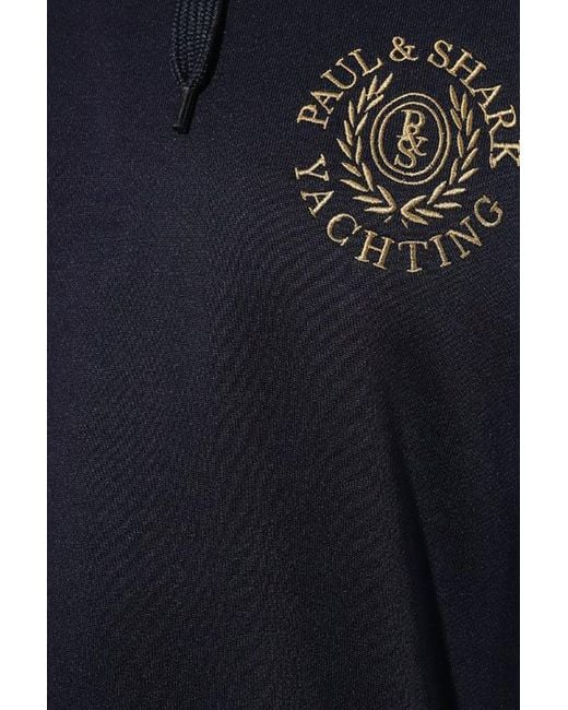 Paul & Shark Blue Sweatshirt for men