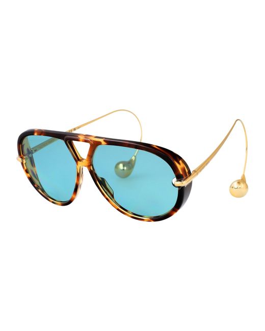 Bottega Veneta Blue Eyewear