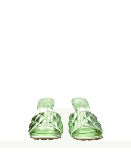 Bottega Veneta Green Sandals/Pistachio Leather