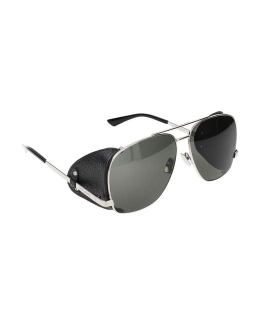 Saint Laurent Gray Sunglasses for men
