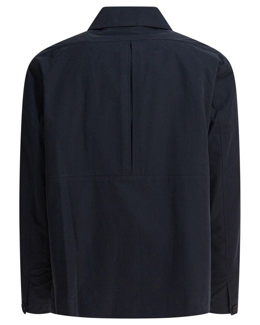 Vince Blue Nylon Jacket