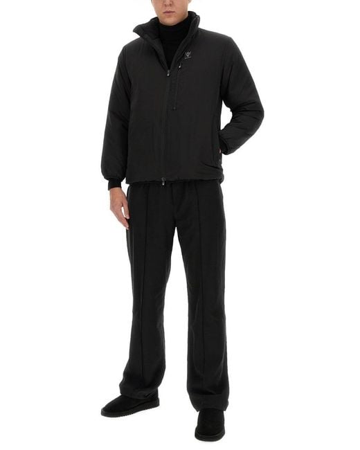 South2 West8 Black Jacket With Logo