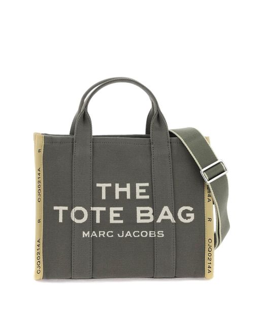 Borsa The Jacquard Medium Tote Bag di Marc Jacobs in Black