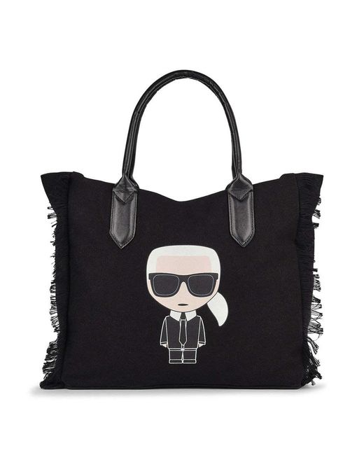 Karl Lagerfeld Shoulder Bags - 221w3011 - Black | Lyst