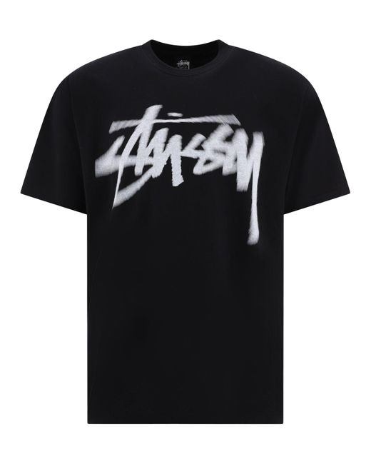 Stussy Dizzy T -Shirt in Black für Herren