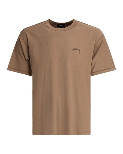 T-shirt "Paresseux" Stussy pour homme en coloris Brown