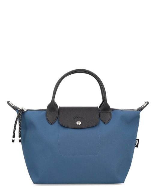 Longchamp Blue "Le Piliage Energy" Bag Small