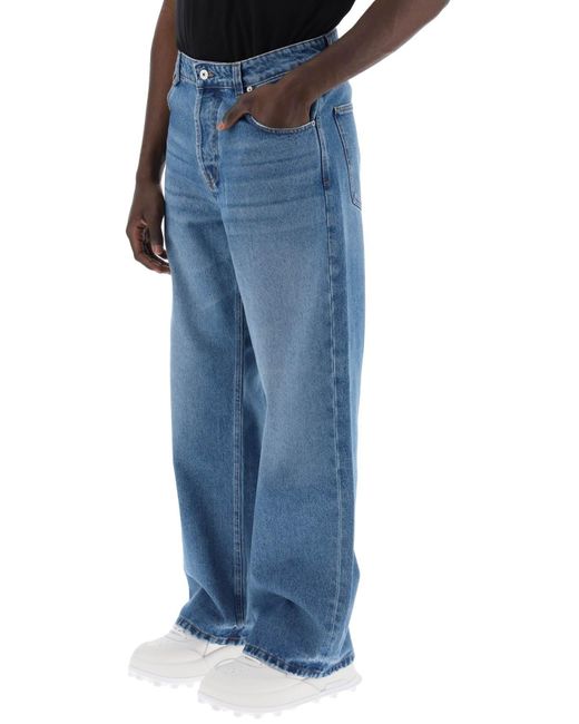 Jacquemus Große Jeans aus Nimes in Blue für Herren