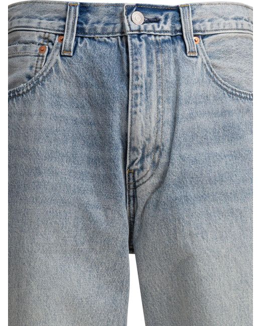 Levi's Blue "568 Loose Straight" Jeans for men
