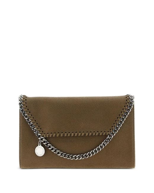 Stella McCartney Stella Mc Cartney Falabella -portemonnee Op Ketting in het Brown