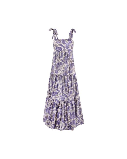 Zimmermann Purple Midi Kleid