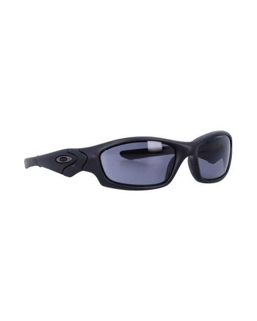 Oakley Blue Straight Jacket Sunglasses