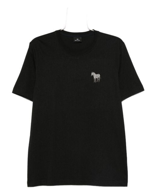 Paul Smith Black T-Shirts And Polos