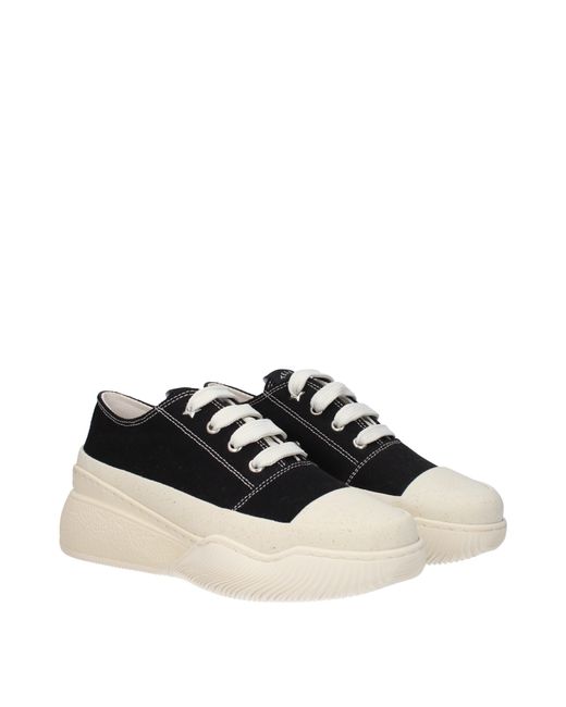 Stella McCartney Black Loop Sneakers Platform
