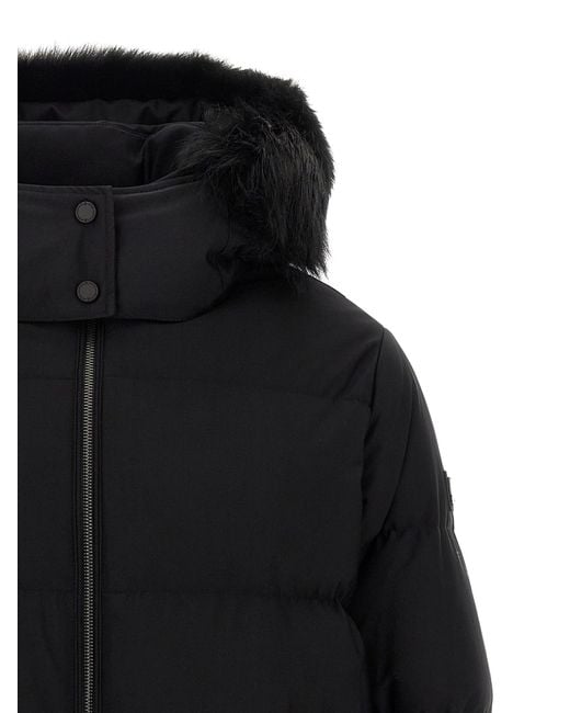 Moose Knuckles 'Misti Puffer' Down Jacket in Black für Herren