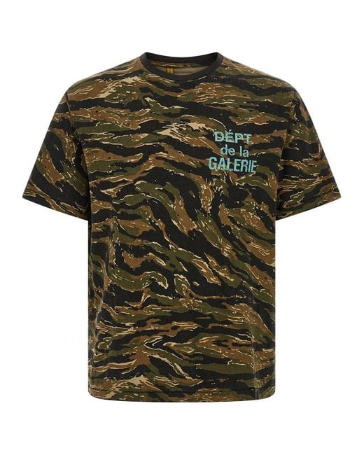 GALLERY DEPT. Galerijafdeling 'frans' T-shirt in het Green voor heren