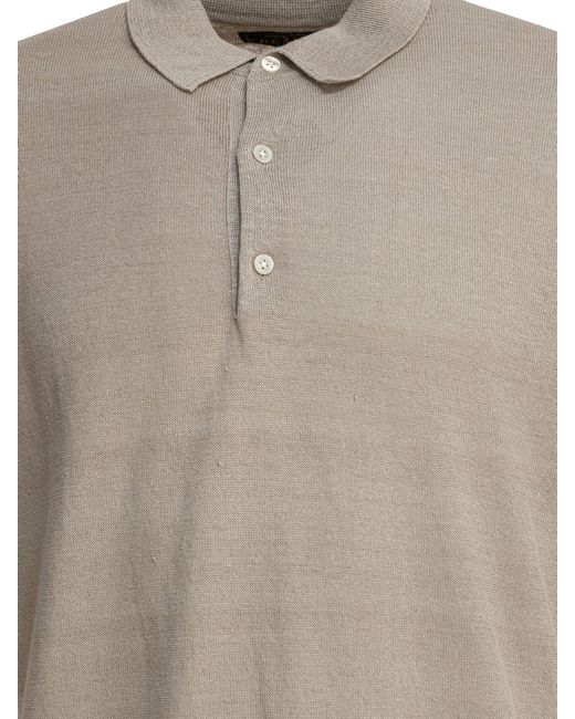 Beams Plus Stralen Plus Poloshirts in het Gray