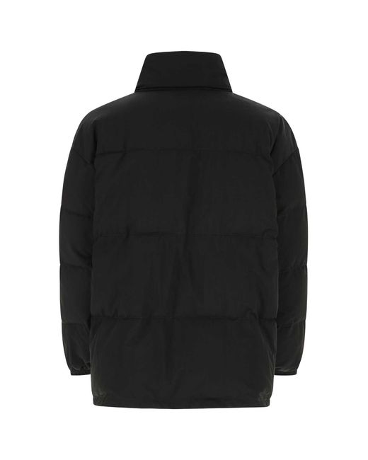 Moschino Black Nylon Padded Jacket
