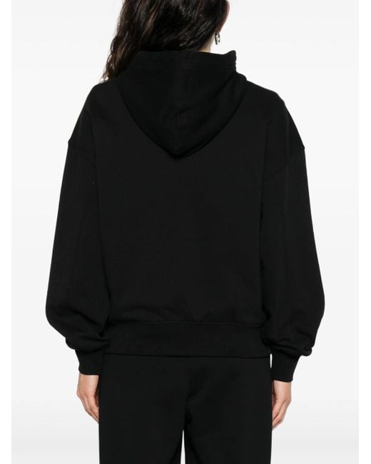 Calvin Klein Black Hoodie mit Kapuze und Logo