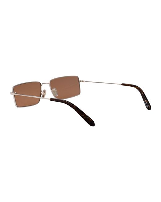 Retrosuperfuture Brown Squared Sunglasses Bm5 Marble