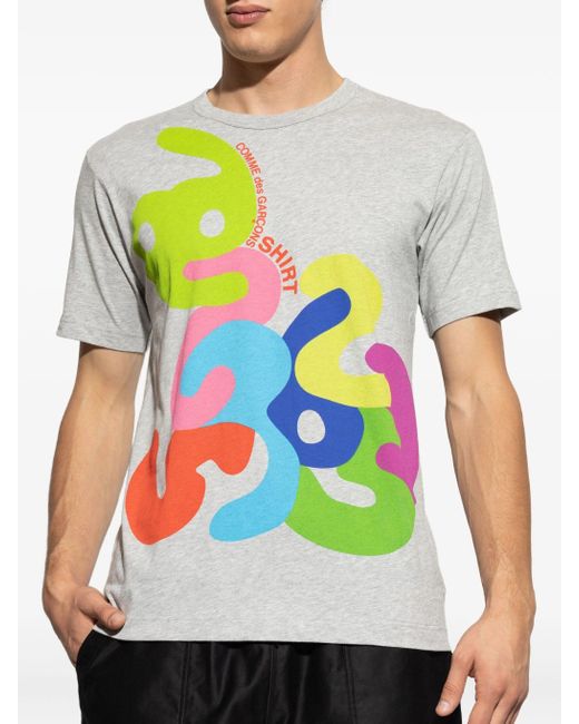 Comme des Garçons Gray T Shirt Knit